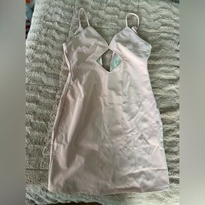 Shane Justin Light Baby Pink Dress